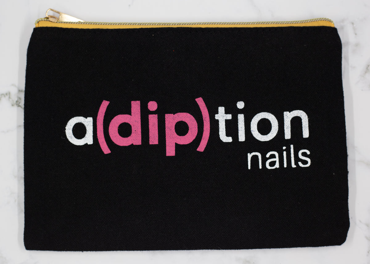 Adiption Canvas Zipper Pouch