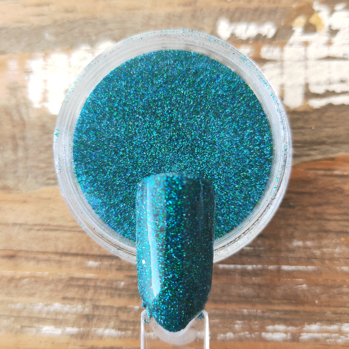 Pot of Bayou Glitter dip powder